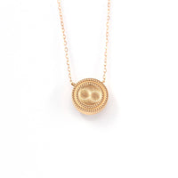 Baikalla Jewelry Gemstone Pendant Necklace Baikalla™ 18K Rose Gold & Ruby Diamond Evil Eyes Pendant Necklace (4 in 1)