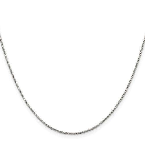 Baikalla Jewelry 14K Yellow Gold Pendant 18" Sterling Silver 1 mm Solid Box Chain with Jump Ring