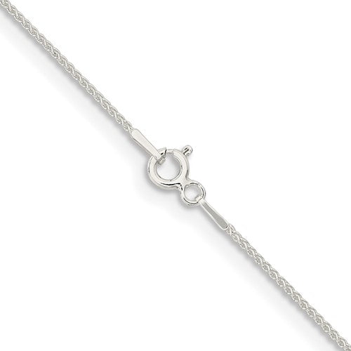 Baikalla Jewelry 14K Yellow Gold Pendant Sterling Silver 1 mm Solid Box Chain with Jump Ring