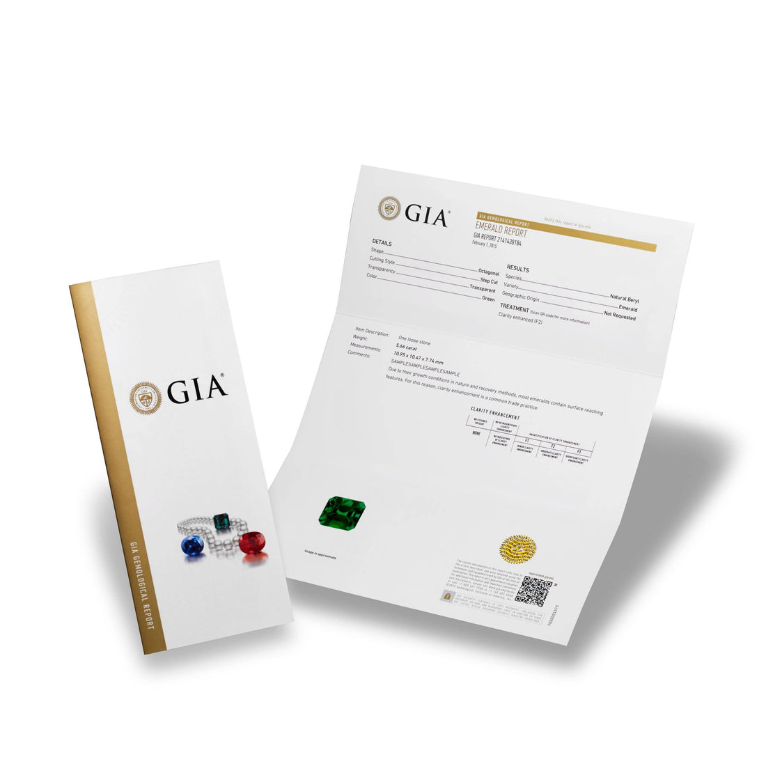 GIA Report (Certificate) – Baikalla