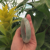 Baikalla Classic Green Natural Jadeite Jade Bangle (59.30 mm )#297