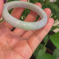 Genuine Burmese High Quality Jadeite Jade Bangle Bracelet (53.8mm) #152