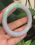 Genuine Burmese Jadeite Jade Bangle Bracelet (55.1 mm)
