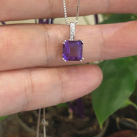 Sterling Silver Natural Amethyst Citrine Garnet Necklace  | Gemstone And Jade Jewelry, Nephrite Jade Jewelry | Baikalla Jewelry™, Find your Natural Gems and Jade Jewelry