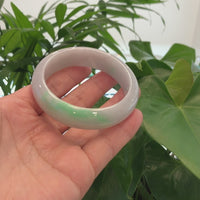 Baikalla Genuine Burmese High Quality Jadeite Jade Bangle Bracelet (58.8mm)#845