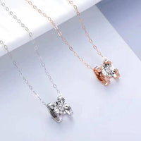 Baikalla Jewelry Gold Diamond Necklace Baikalla™ "You are the only one to me" 18k gold diamond necklace